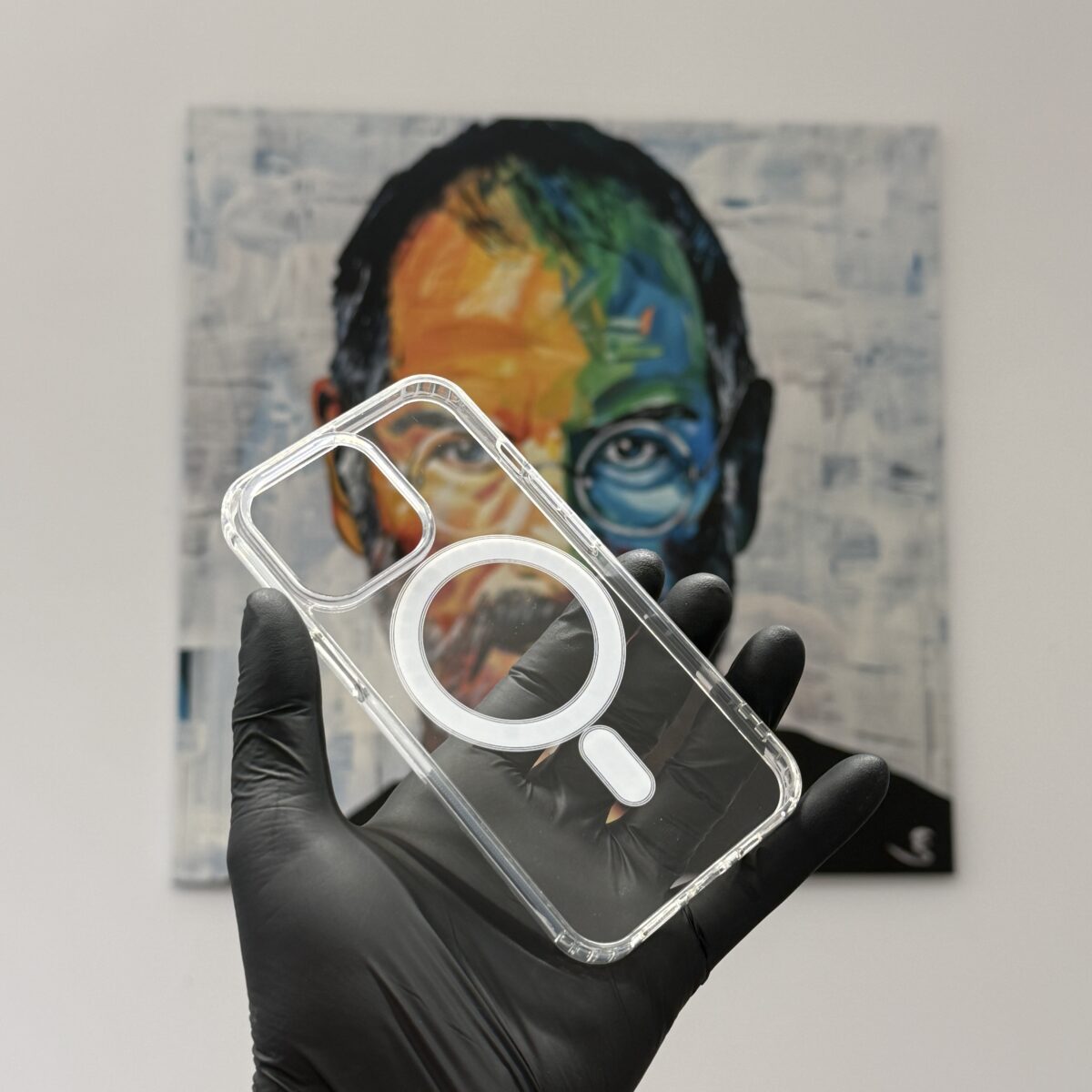 obal magsafe transparentny