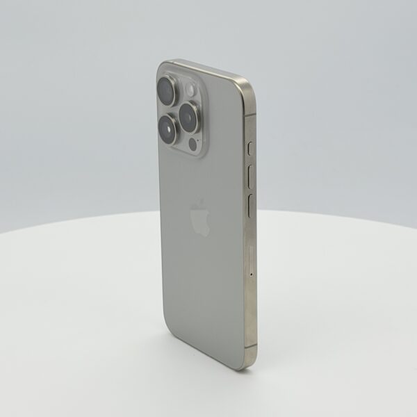 Apple iPhone 15 Pro 128GB Natural Titanium / Špičkový – Obrázok 5